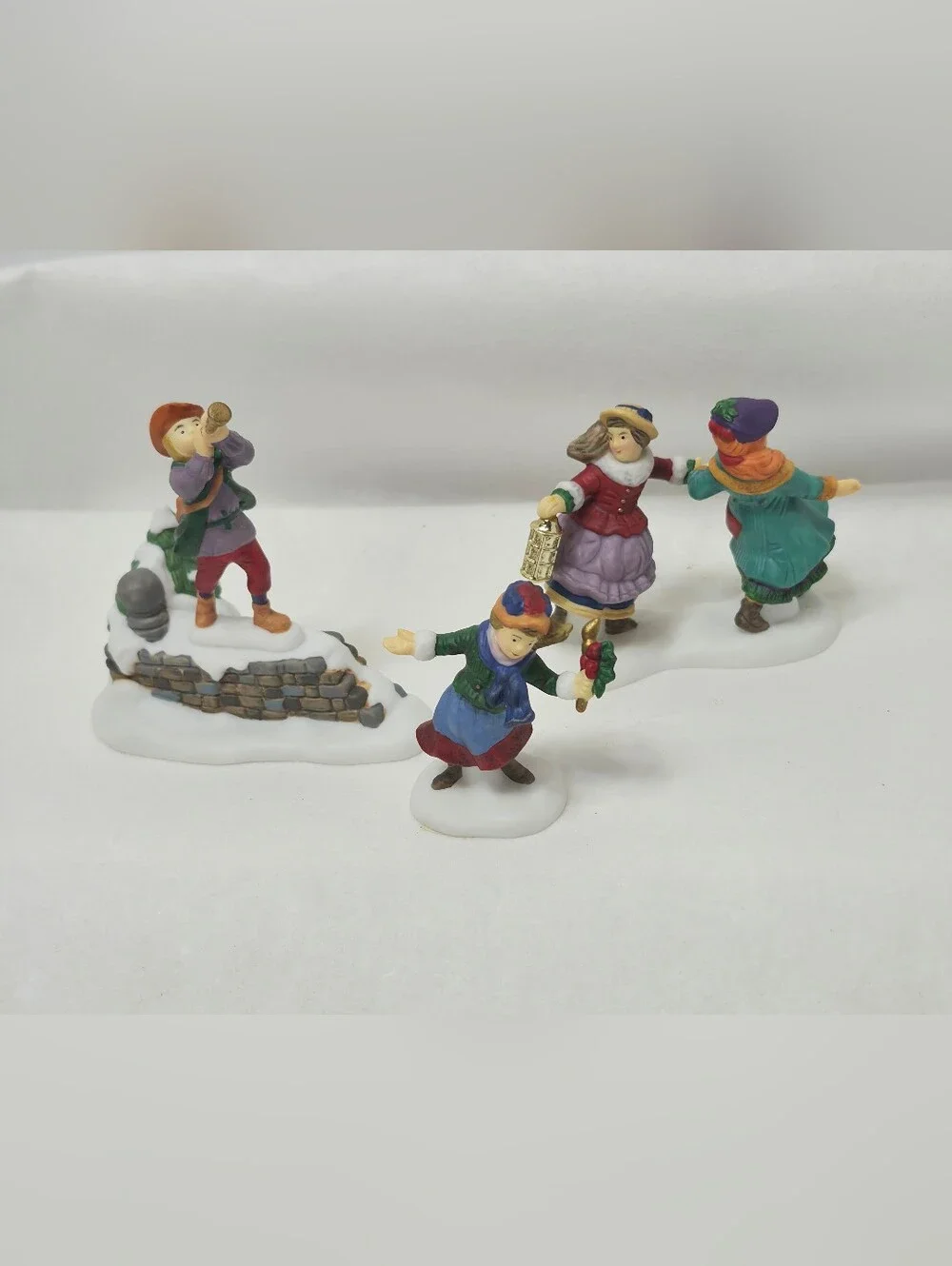 Retired Dept 56 twelve days of dickens village *Nine Ladies Dancing* Figurines